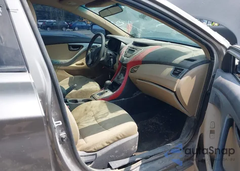 2011 Hyundai Elantra Gls from USA, damaged, VIN 5NPDH4AE5BH010847